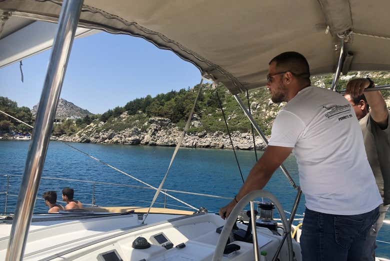 Capitaine du catamaran