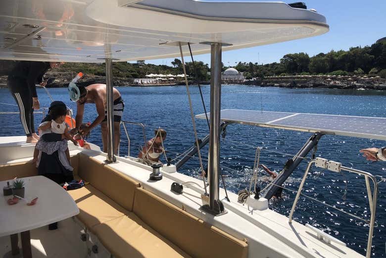 Balade en catamaran avec déjeuner
