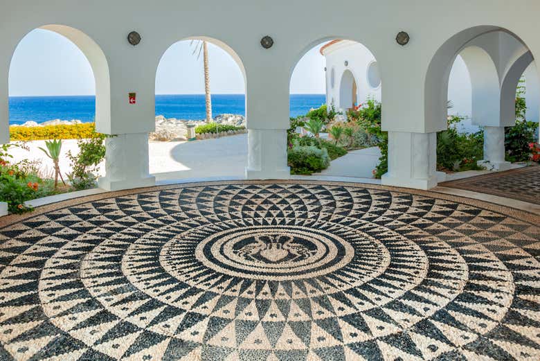 Scorcio delle terme di Kallithea