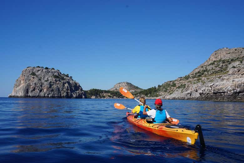 Tour en kayak por Rodas