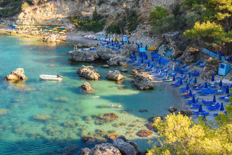 Vue sur Antonhy Quinn Bay
