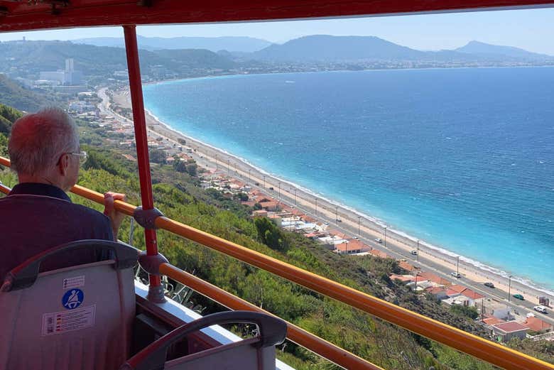 Vue depuis le bus