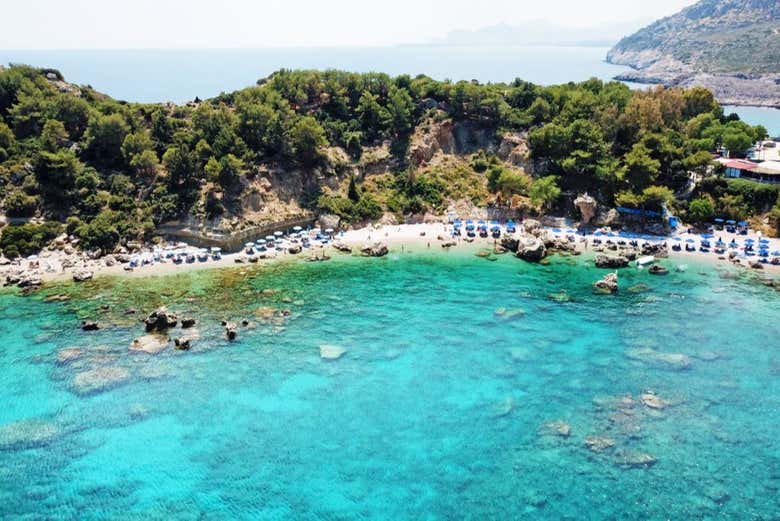 À la découverte des plages de Rhodes
