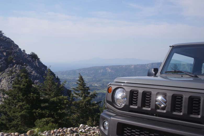 Vistas durante o tour