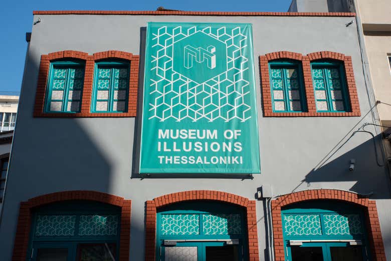 Entrada do Museu das Ilusões