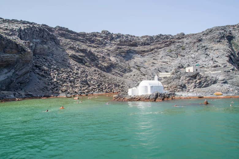 Aguas termales de Palea Kameni