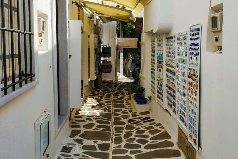 Recorred las pintorescas callejuelas empedradas de las islas