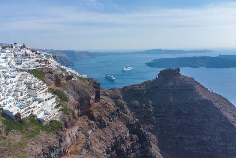 Imerovigli et Skaros