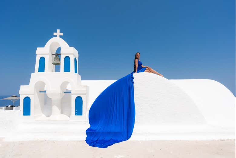 Vous pourrez prendre des photos spectaculaires à Santorin