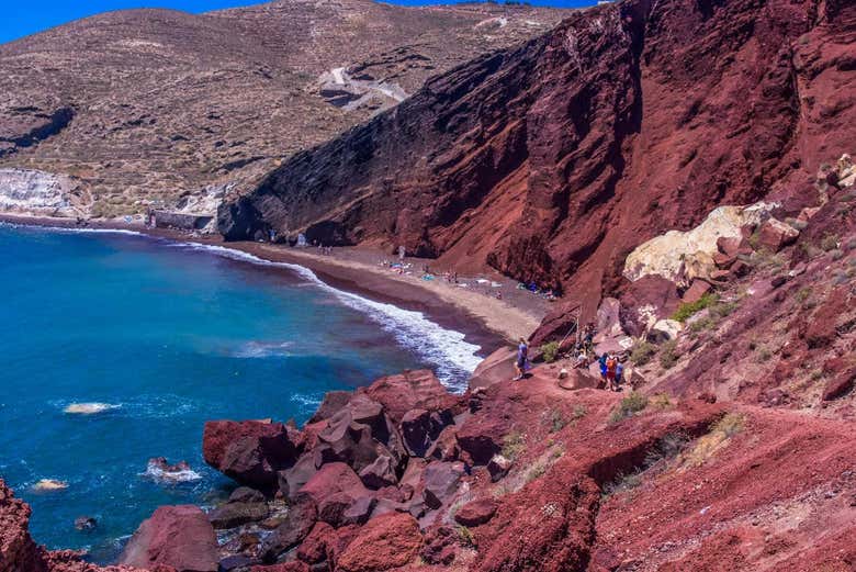 Guided tour of Santorini