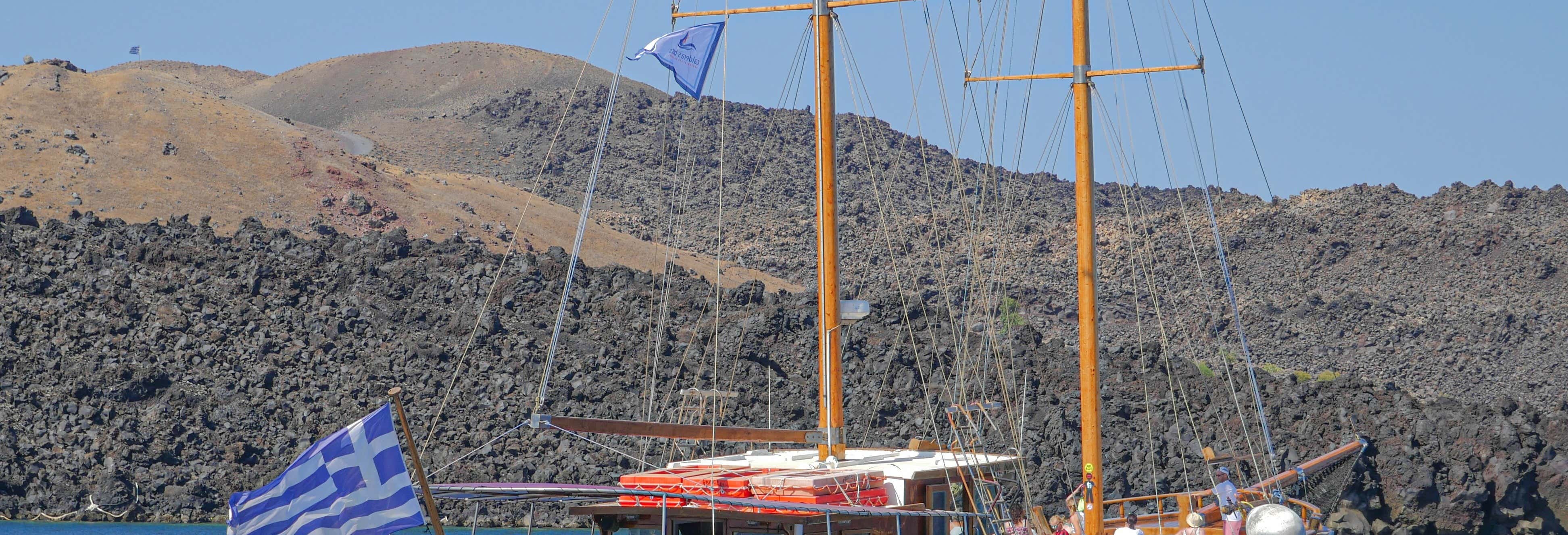 Paseos en barco en Santorini