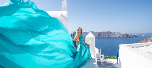 Sesión fotográfica privada en Santorini