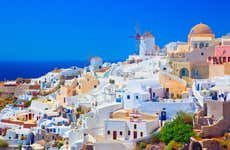 Tour privado por Oia y Fira para cruceros