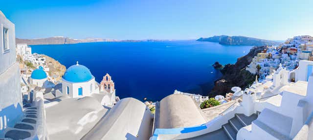 Excursión privada por Santorini con guía en español