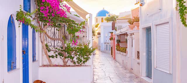 Visita guiada por Santorini