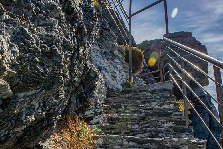 Staircase leading to the Chapel of Agios Ioannis