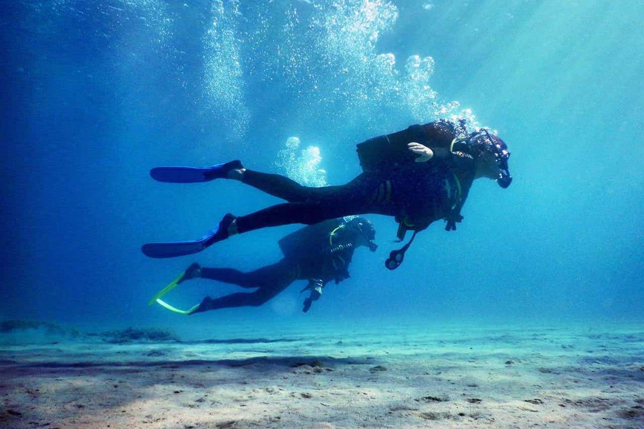 Beginner's Scuba Diving in Zante