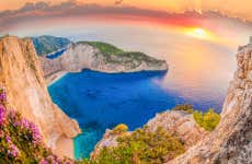 Visite de l'île de Zante au coucher de soleil