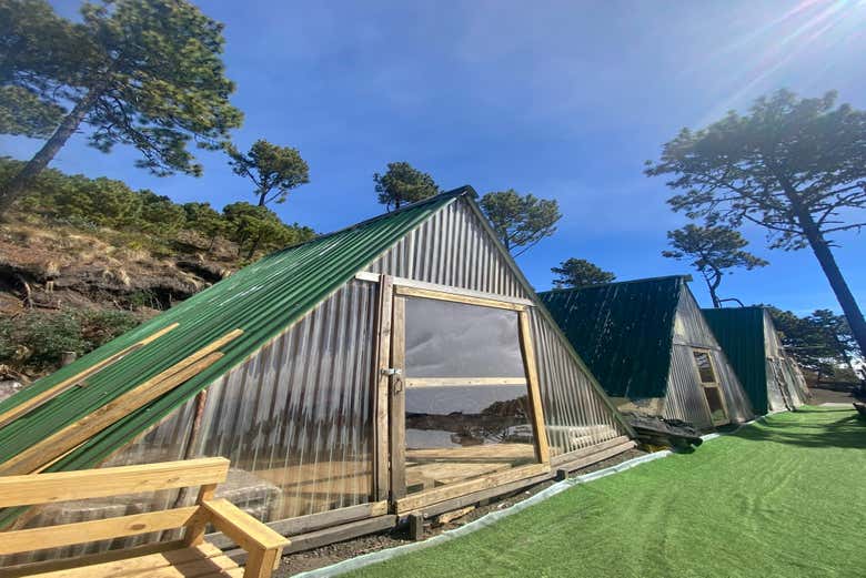 El campamento donde pasaremos la noche