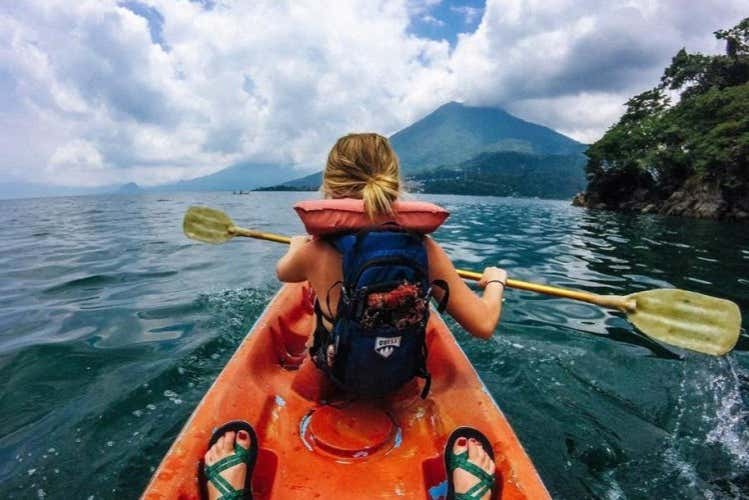 Paddle on your kayak