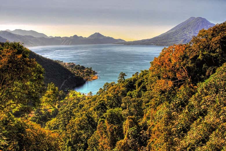Lake Atitlán's nature
