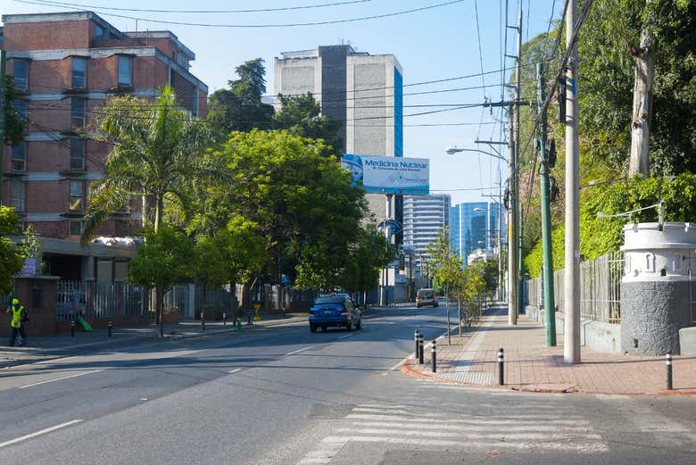 Avenida de las Américas, una de las principales de la ciudad
