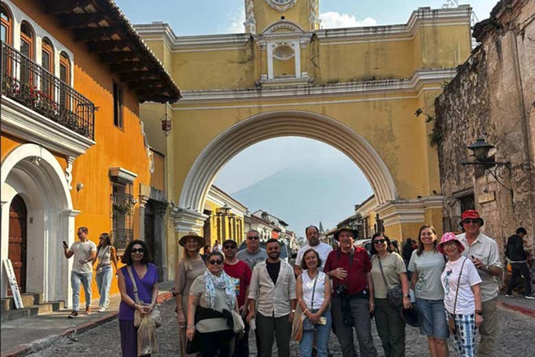 Foto di gruppo ad Antigua