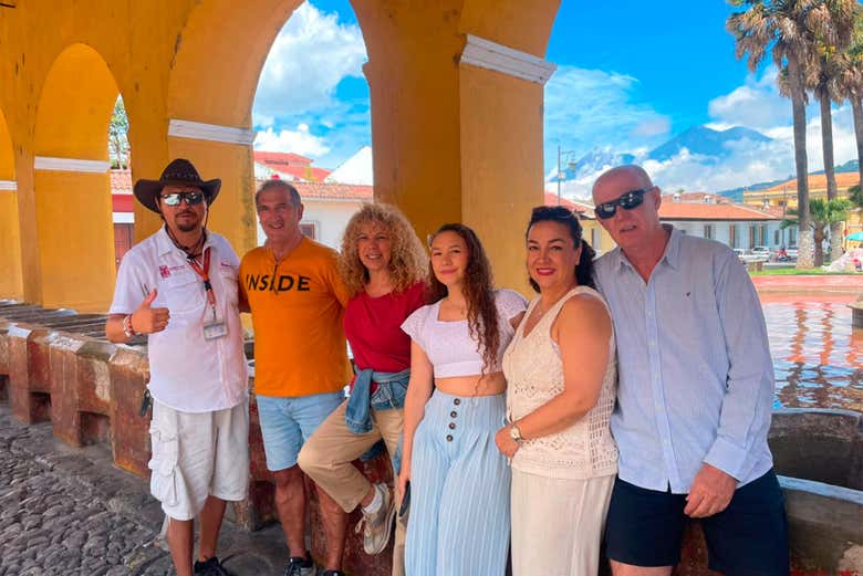 Foto di gruppo ad Antigua