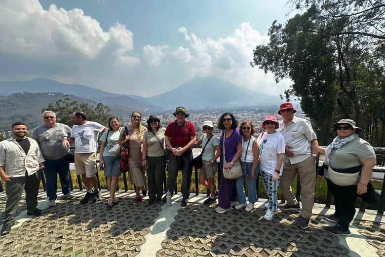 Una pausa en un mirador 