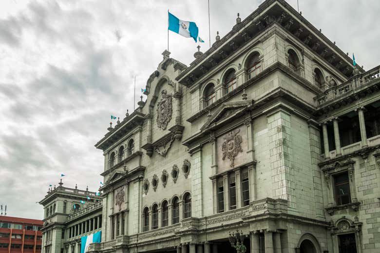 Façade du palais national
