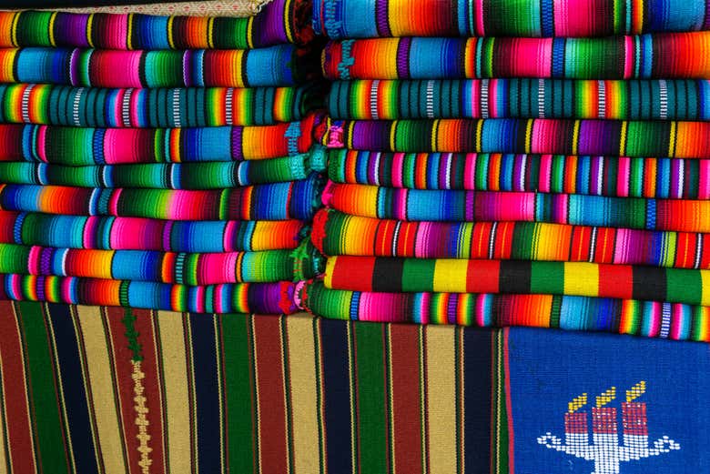 Tissus typiques de Chichicastenango