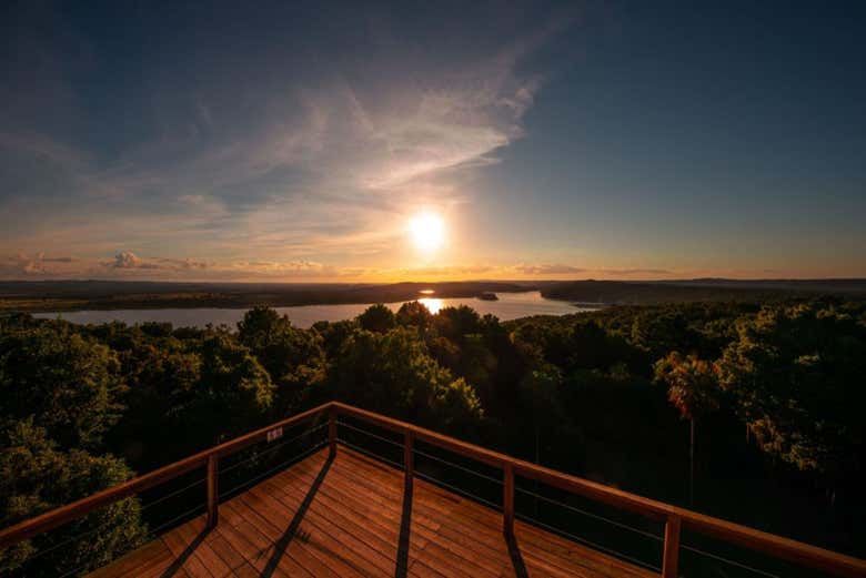 Admirez un magnifique coucher de soleil