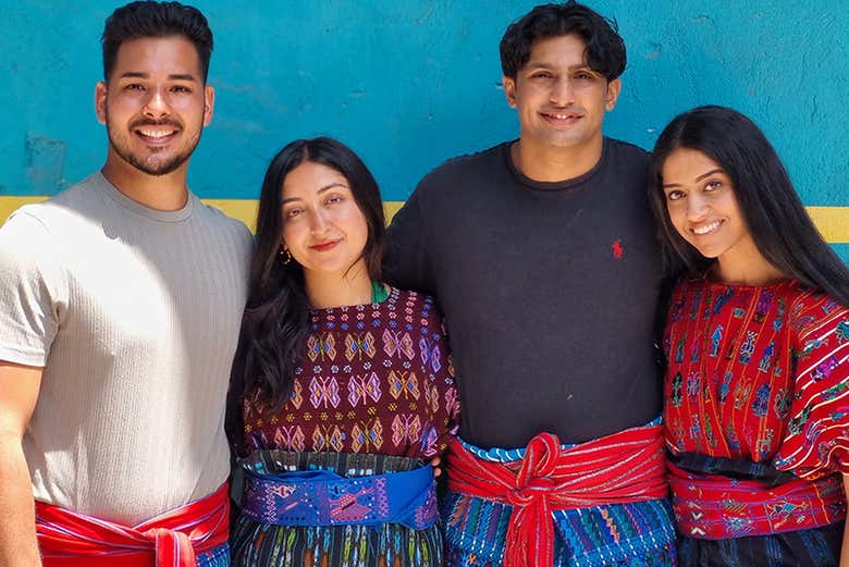 Tenues traditionnelles à Santa Catarina Palopó