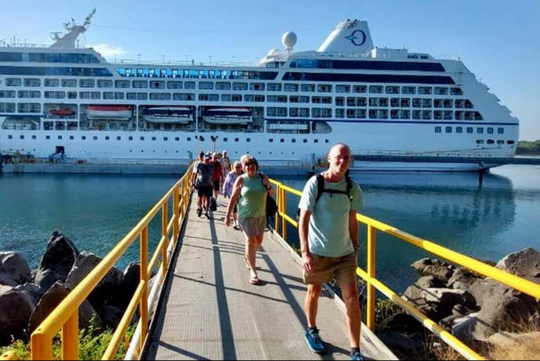 Listos para empezar la excursión a Antigua Guatemala