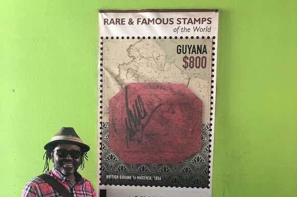 One Cent Magenta Tour of British Guyana