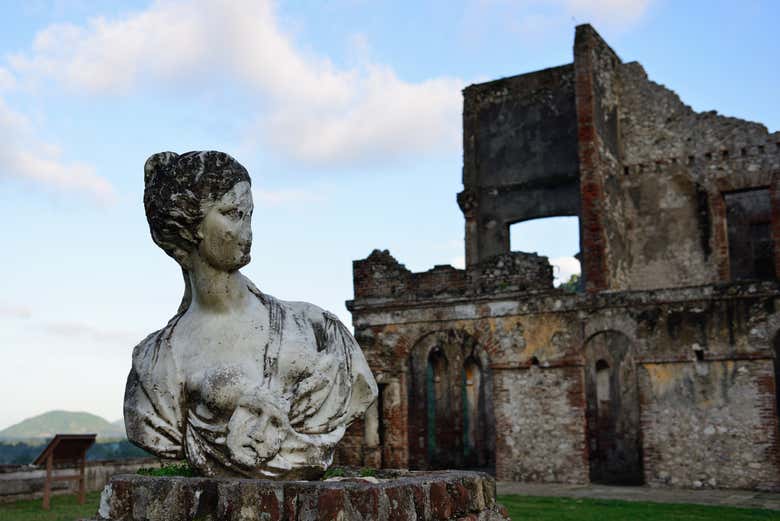 The ruins in Milot