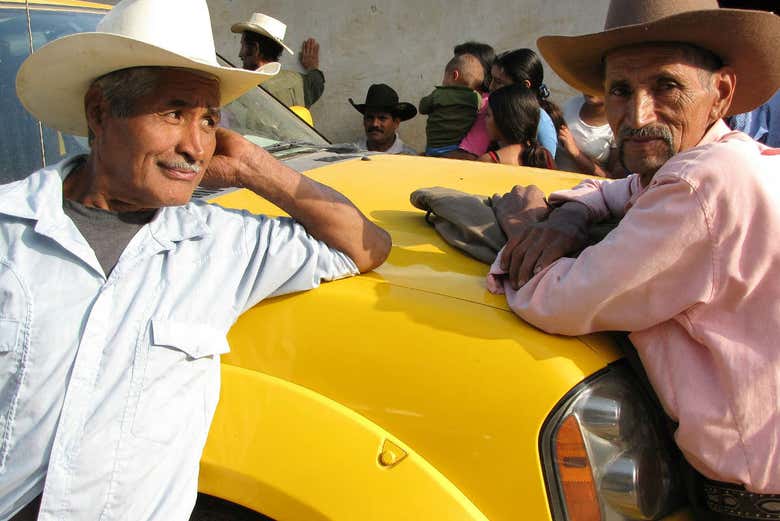 Hombres hondureños en Comayagua