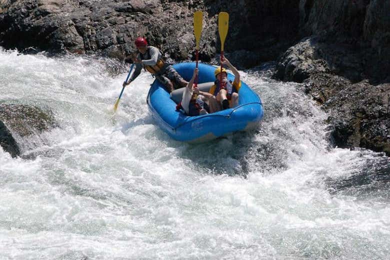 Rafting sul fiume Cangrejal 