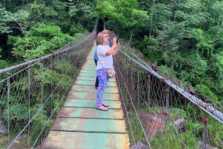 Fotografiando el bello paisaje hondureño