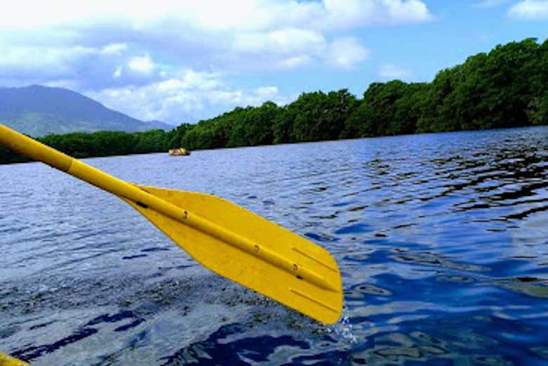 Pagaieremo nella laguna di Cacao