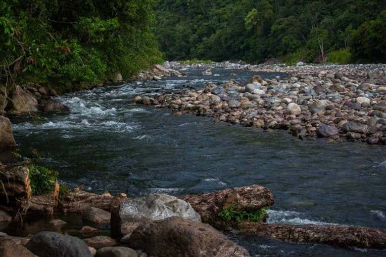 Scorcio del fiume Cangrejal 
