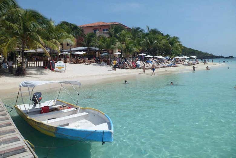 Playas paradisíacas de Roatán