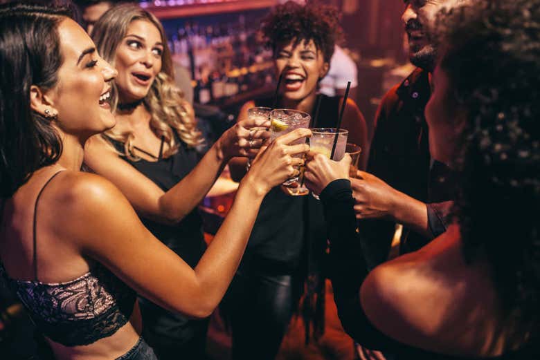 Toasting to a great night out