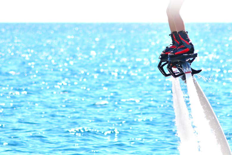Detalle del flyboard