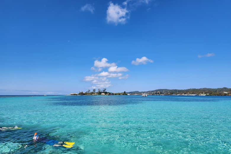 Snorkeling à French Cay, Roatán