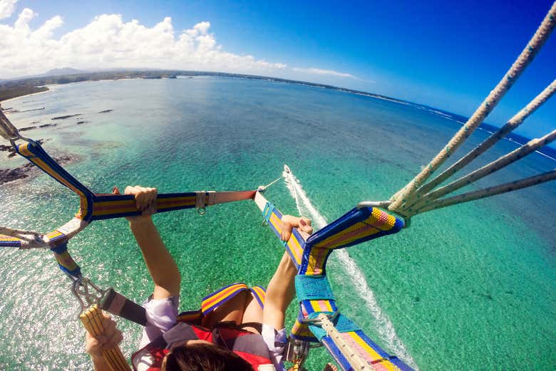 Views from the parasail