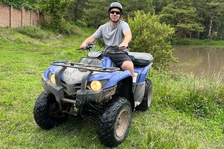 Os encantará esta aventura en quad por la reserva protegida