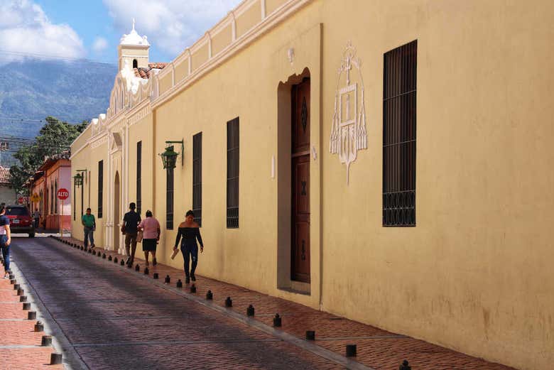 Colonial buildings in Comayagua