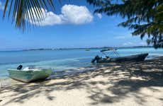 Excursión a Water Cay en lancha