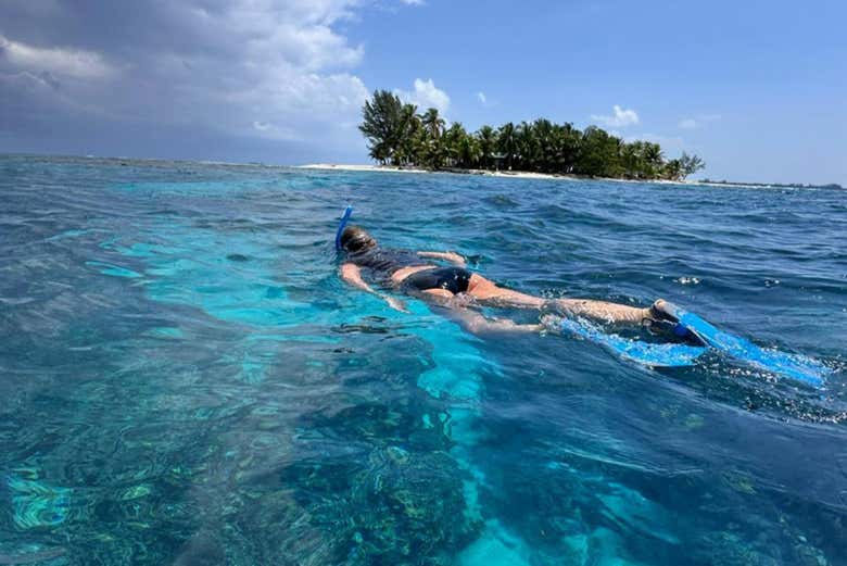 Útila es uno de los mejores lugares en la región para el snorkel